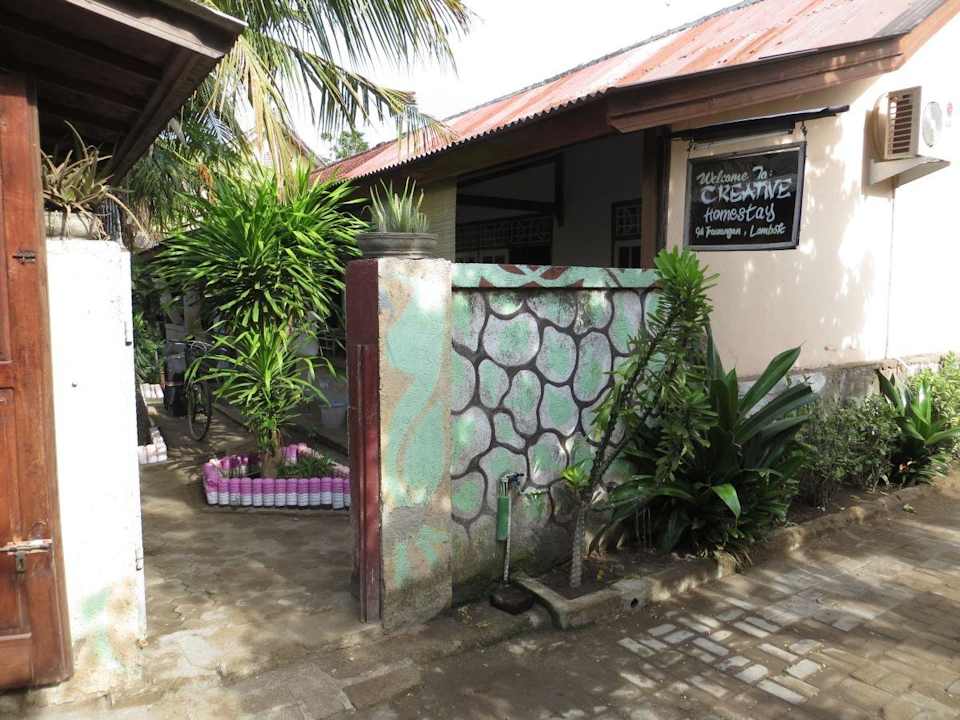 Eingang Creative Homestay