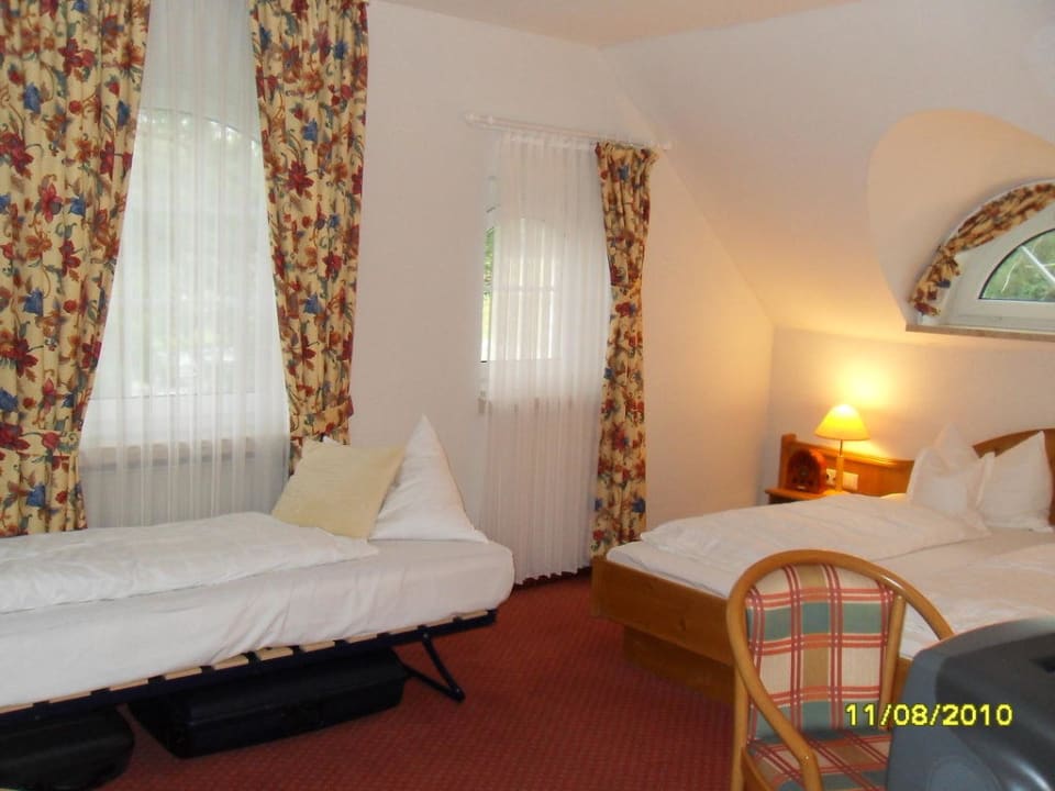 Doppelzimmer im Dachgeschoss Landhaus Müritzgarten