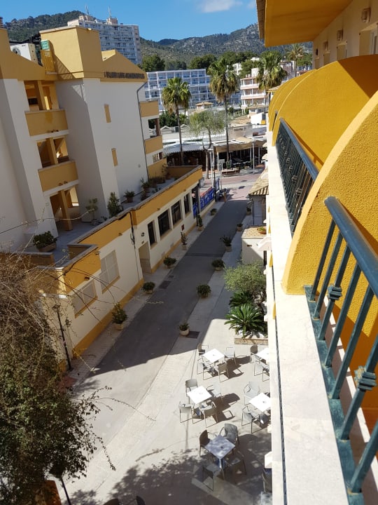 Aussicht vom Balkon  FLOR los Almendros Hotel