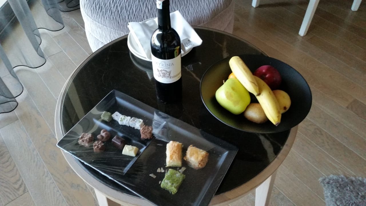 Kleine "Leckerli's" zur Begrüßung Maxx Royal Belek Golf Resort
