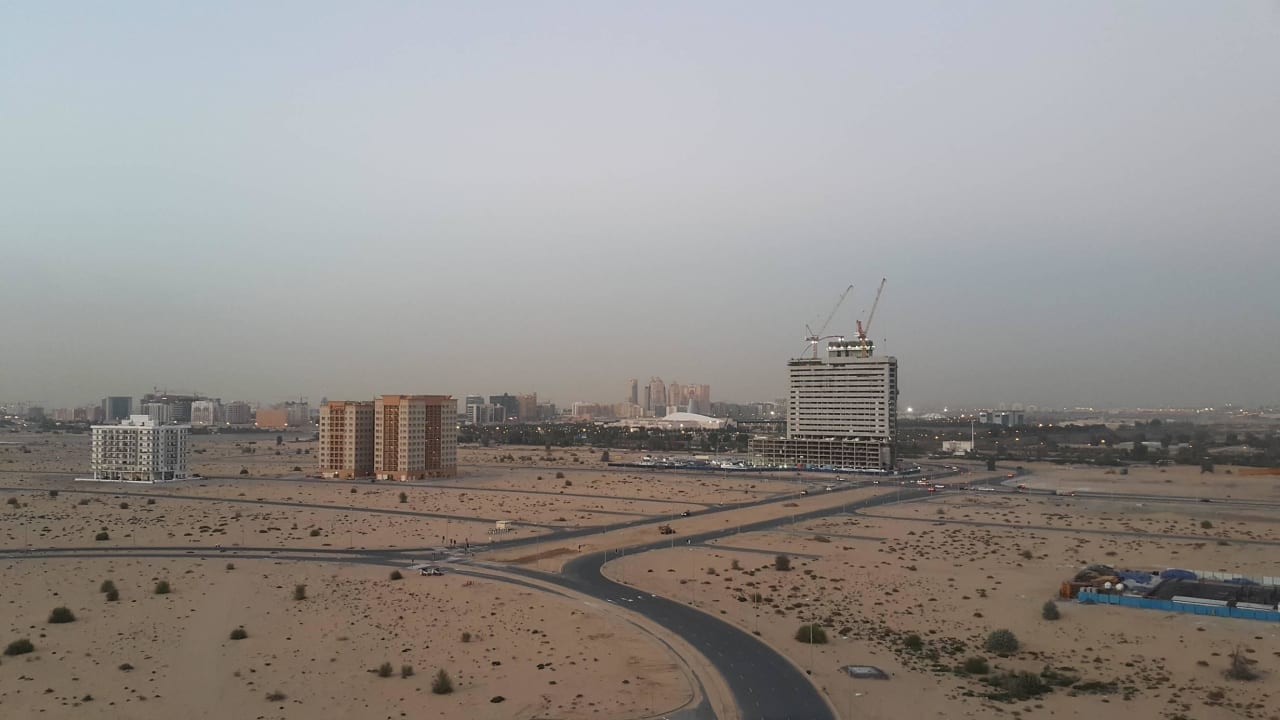 View from window Abidos Aparthotel Dubailand