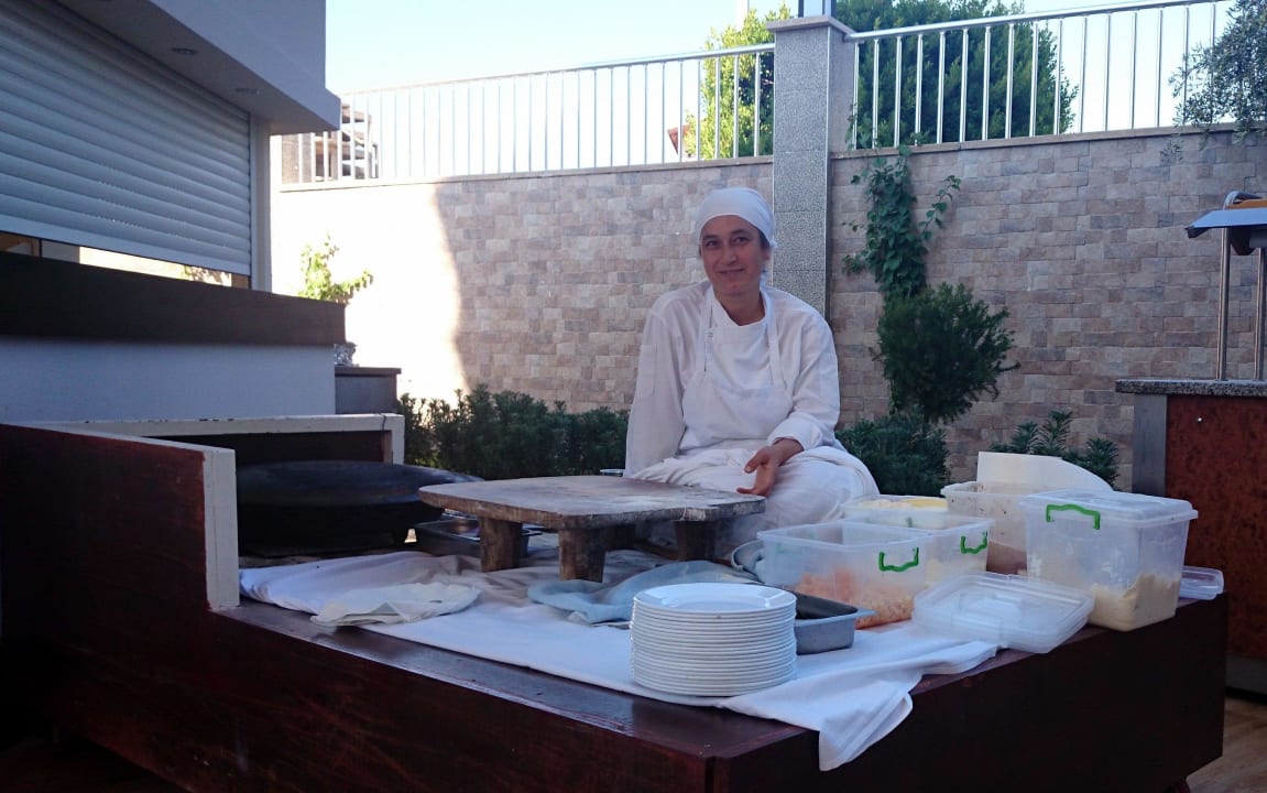 Gözleme an der Panoramabar Side Alegria Hotel & Spa - Adults only +16