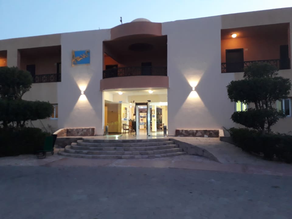Eingang  Wadi Lahmy Azur Resort
