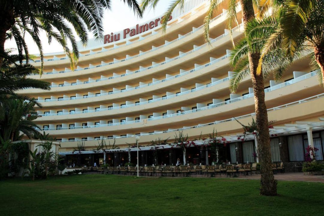 Gartenansicht Hotel Riu Palace Palmeras