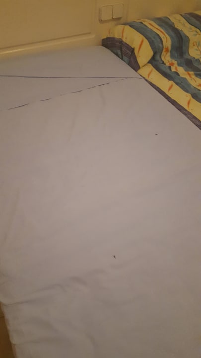 Dreckig bei Ankunft Servatur Alameda de Jandía