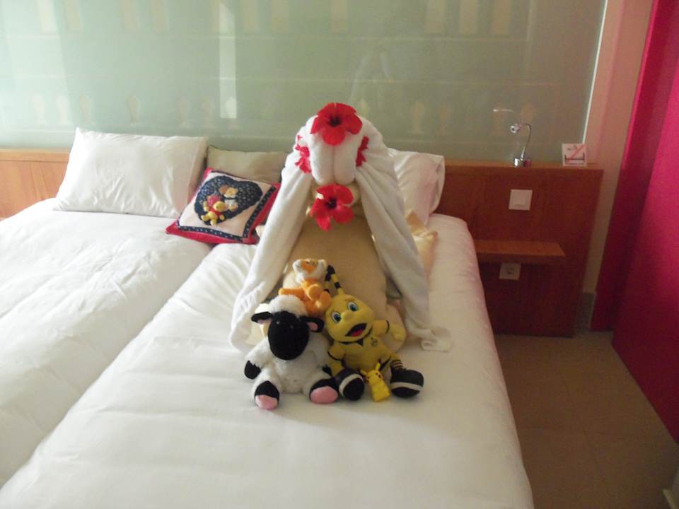 Zimmer nach Reinigung Hotel Mercure Hurghada