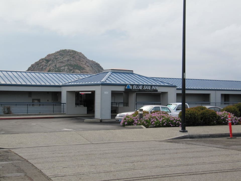 Aussenansicht des Empfangsbereiches Hotel The Blue Sail Inn