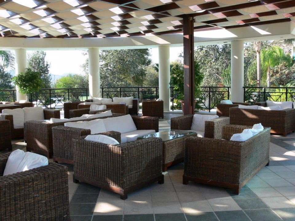 Schöne Sitzecke Hotel Calypso Beach