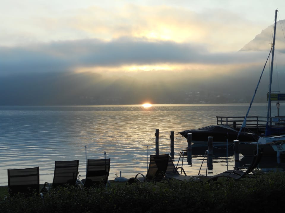 Ausblick Hotel Stadler am Attersee