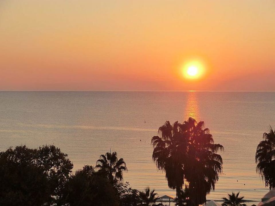 Blick vom Balkon Zimmer 509 Side Star Beach