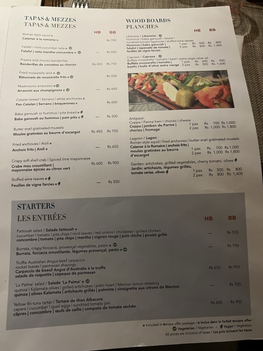 Gastro Paradis Beachcomber Golf Resort & Spa