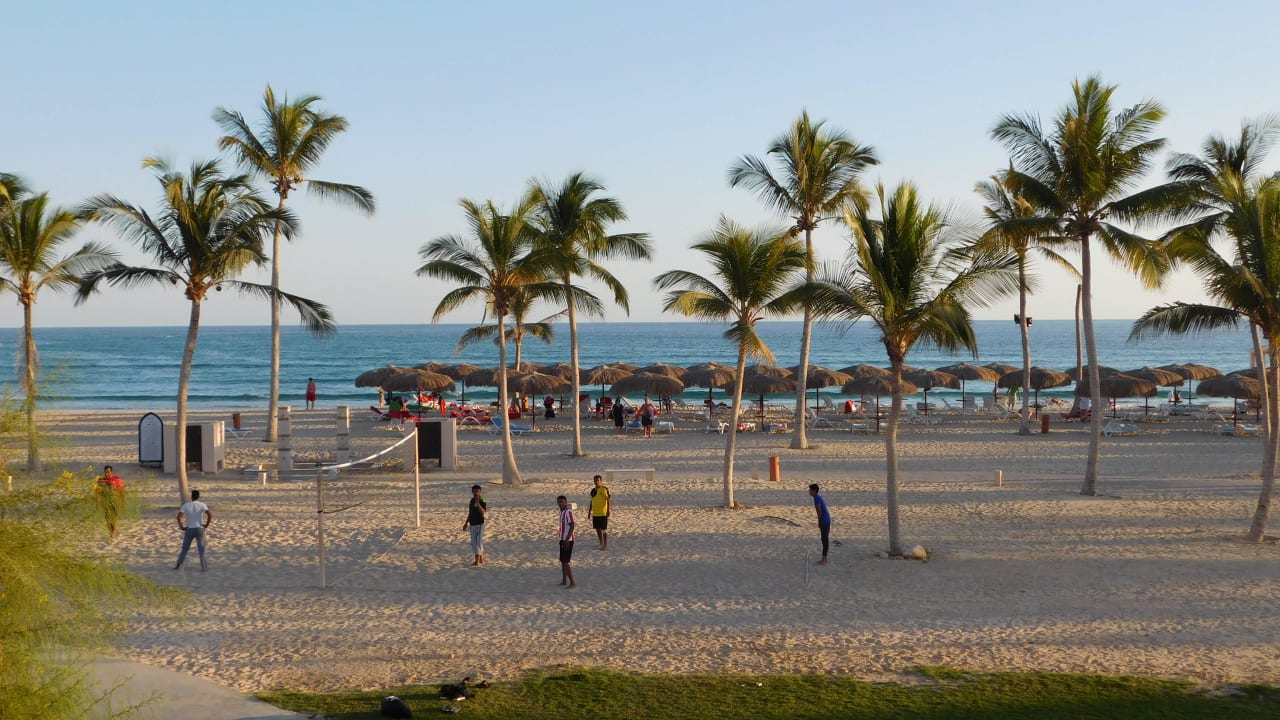 Blick zum Strand Salalah Rotana Resort