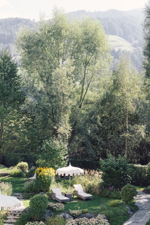 Gartenanlage Alpenpalace Luxury Hideaway & Spa Retreat