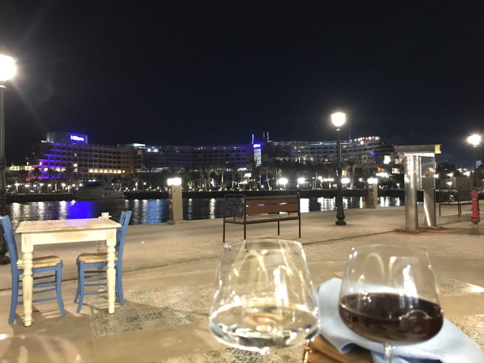 Ausblick Hilton Hurghada Plaza