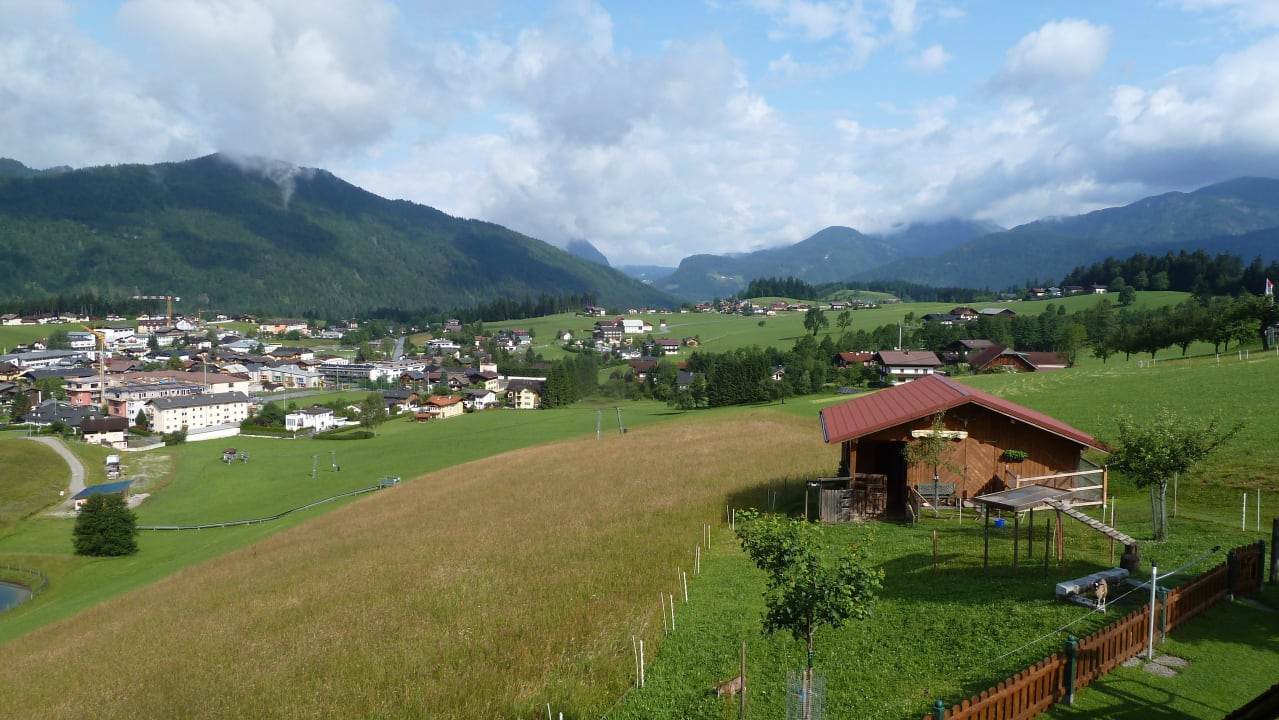 Garten mit Ziegen, Kaninchen und Feuerstelle Appartements Kristall
