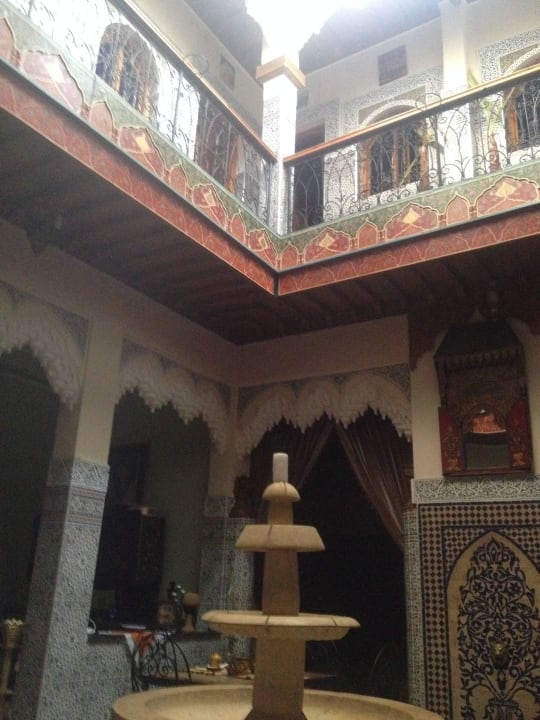 Der Innenhof Riad Mahjouba