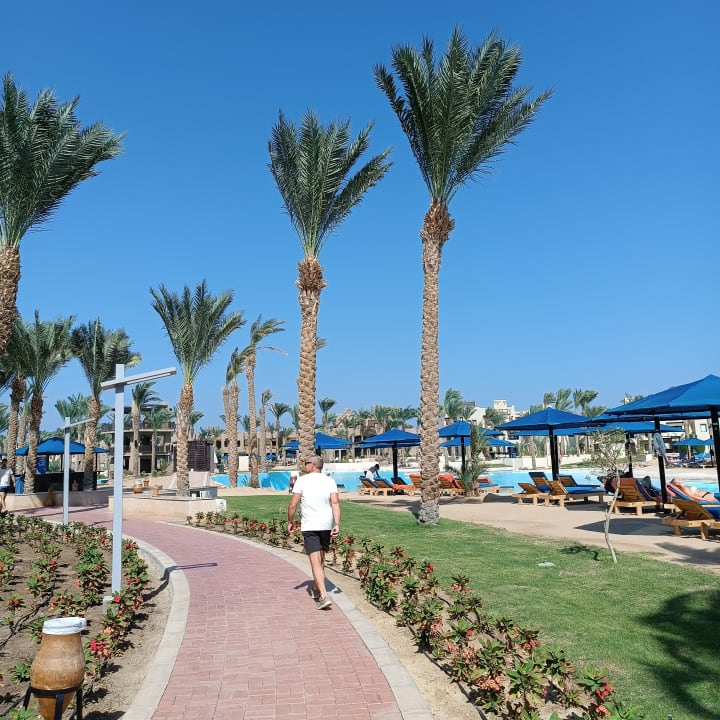 Gartenanlage Pickalbatros Palace Hotel-Port Ghalib