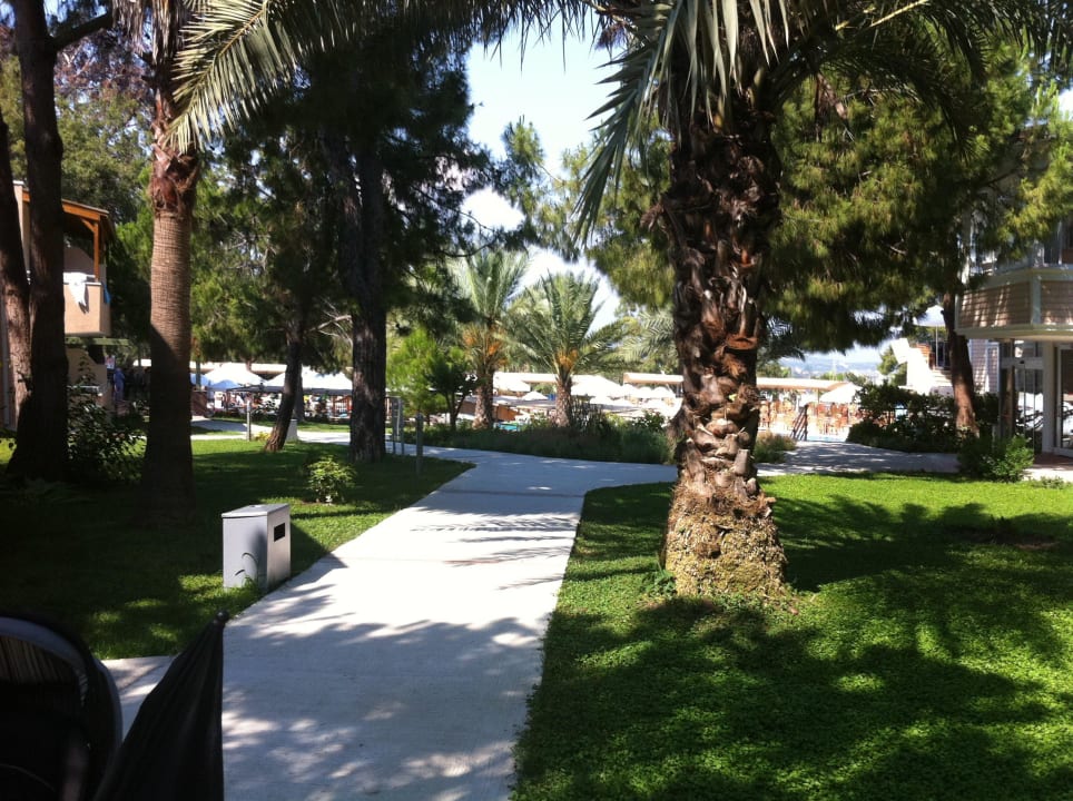 Weg zum Pool Club Sidelya Hotel