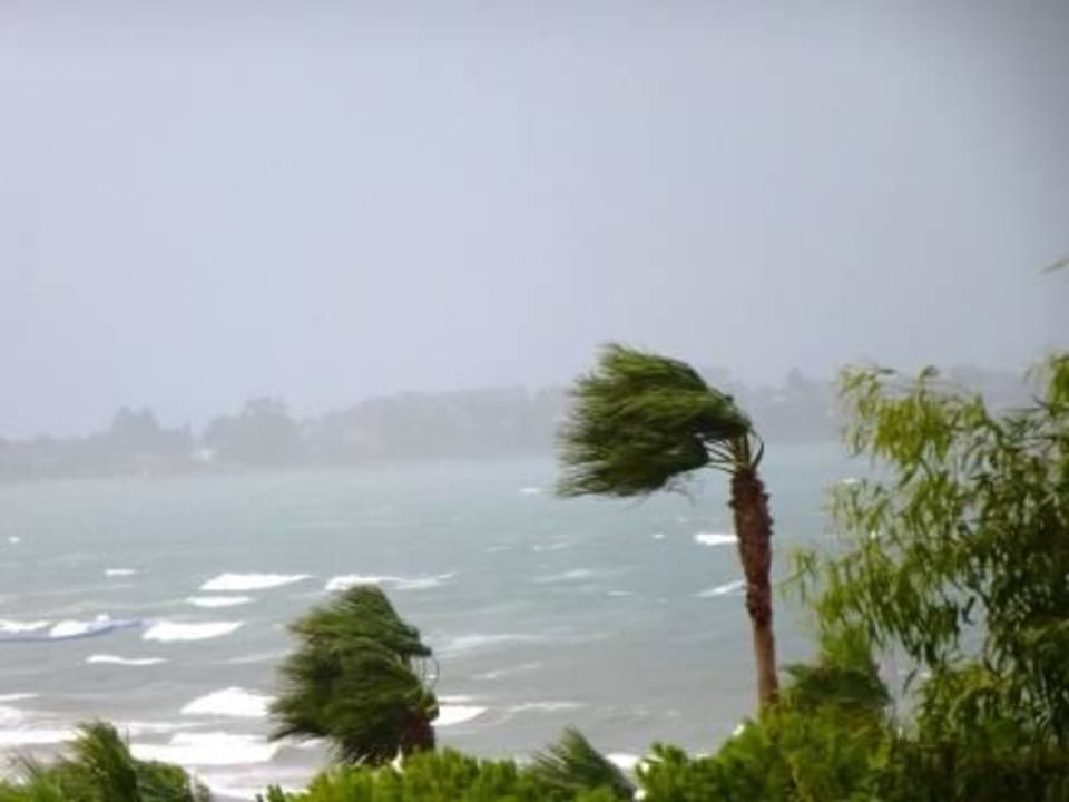 Sturm am Nachmittag Melas Resort Hotel