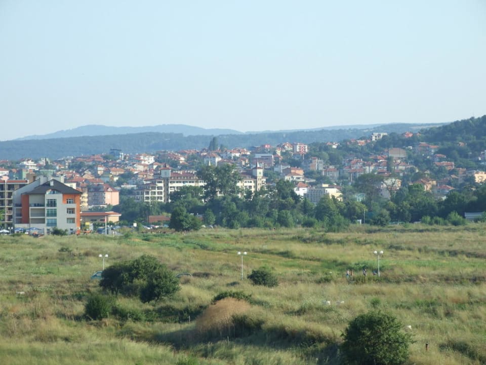 Ausblick aus dem Zimmer Richtung Obzor Sol Luna Bay