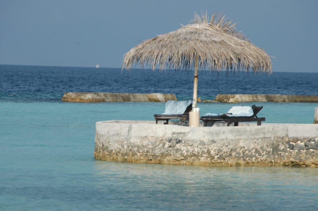 Loungers in the breeze Ellaidhoo Maldives by Cinnamon