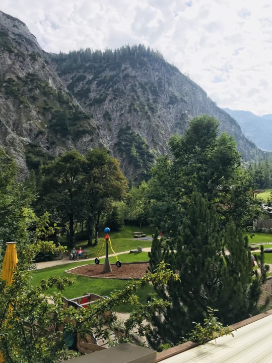 Ausblick Gramai Alm alpengenuss & natur spa