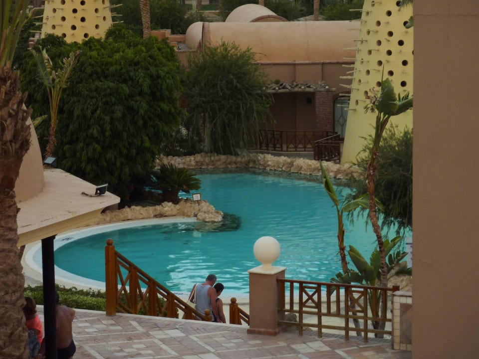 Pool vom oben Grand Makadi