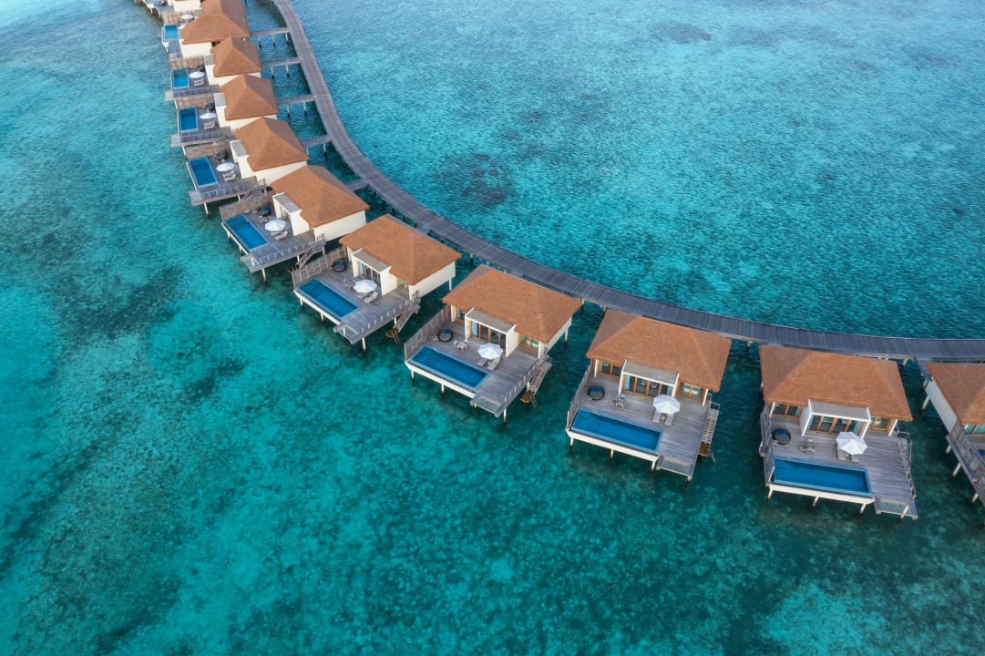 Außenansicht Radisson Blu Resort Maldives