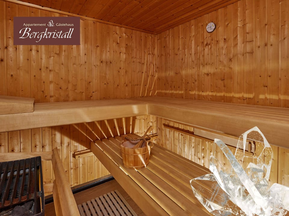 Sauna Appartement Gästehaus Bergkristall