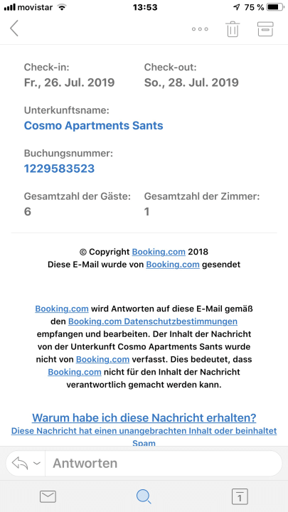 Zimmer Cosmo Apartments Sants