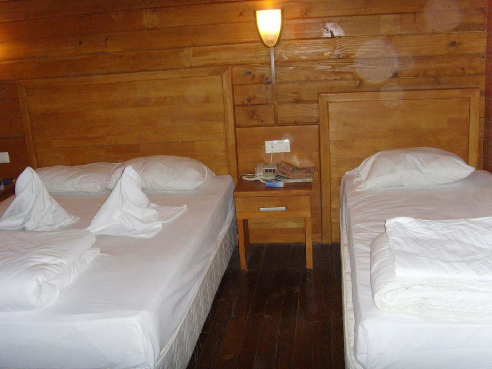 Betten im Bungalow Hotel Sultan of Side