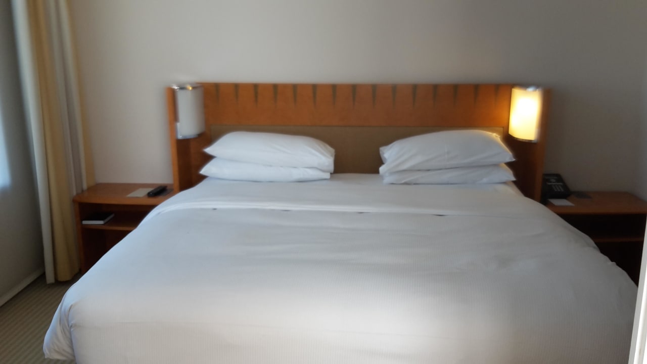 Doppelbett  Hilton Munich Airport