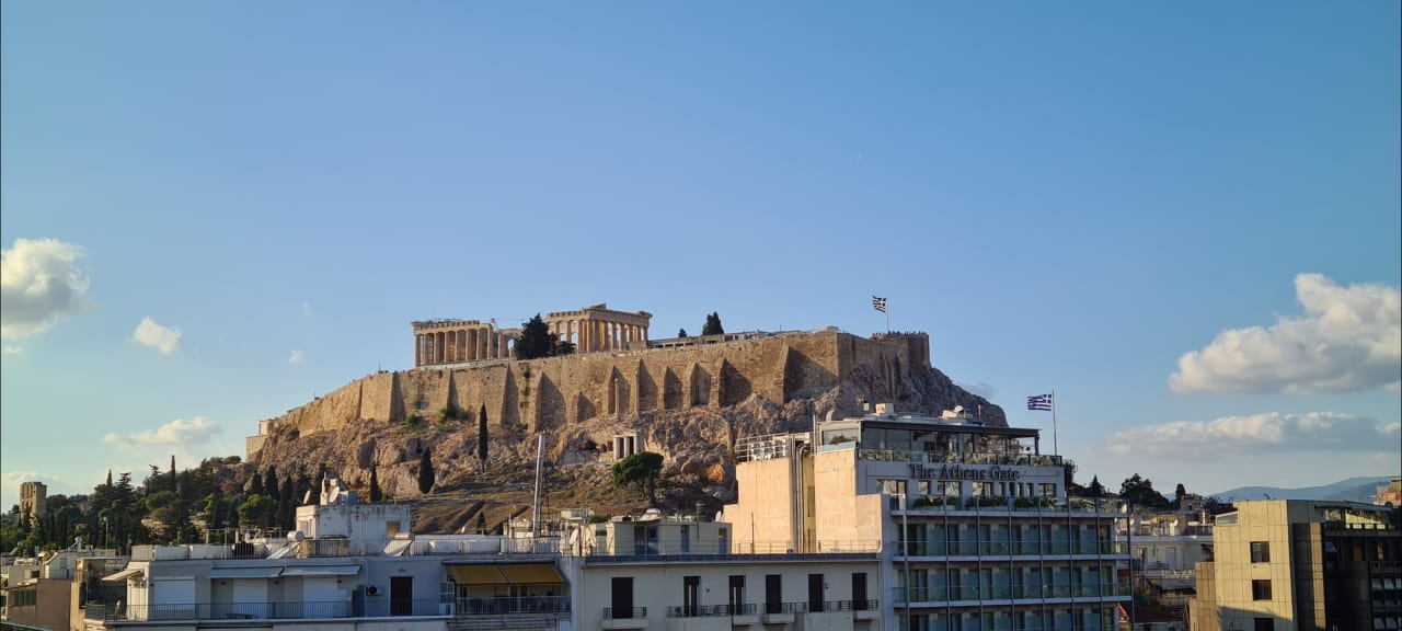 Ausblick Hotel Royal Olympic