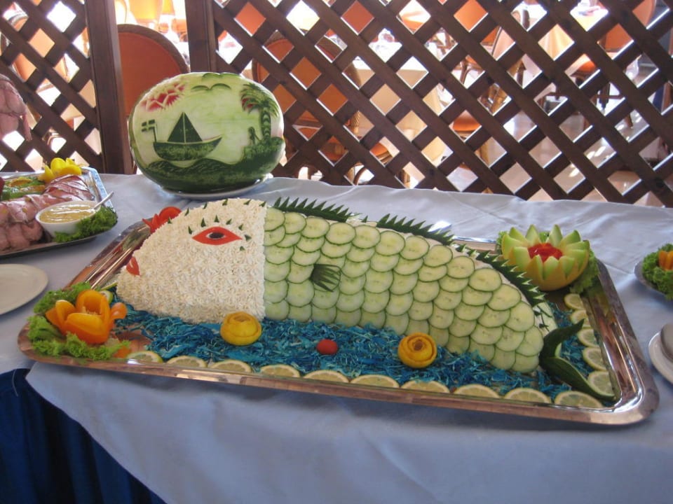 Meisterwerk vom Chefkoch Hotel Kalithea Horizon Royal