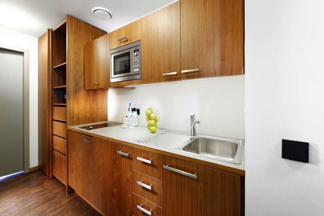 Küche in der Familien-Suite Hotel Königstein