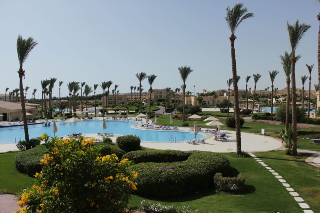 Ausblick Cleopatra Luxury Resort Makadi Bay