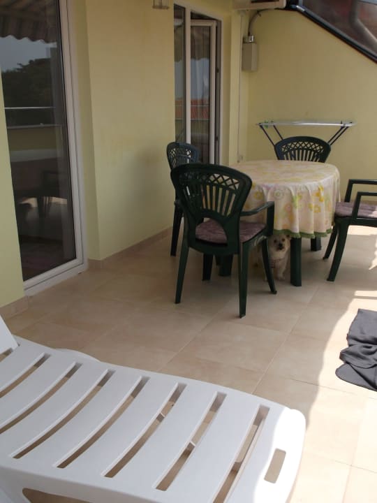 Balkon Ferienwohnung Pavicic