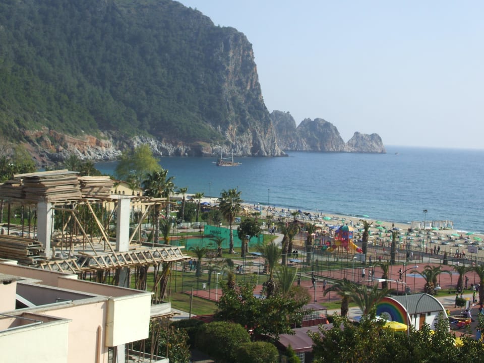 Aussicht vom Balkon  Hotel Kahya