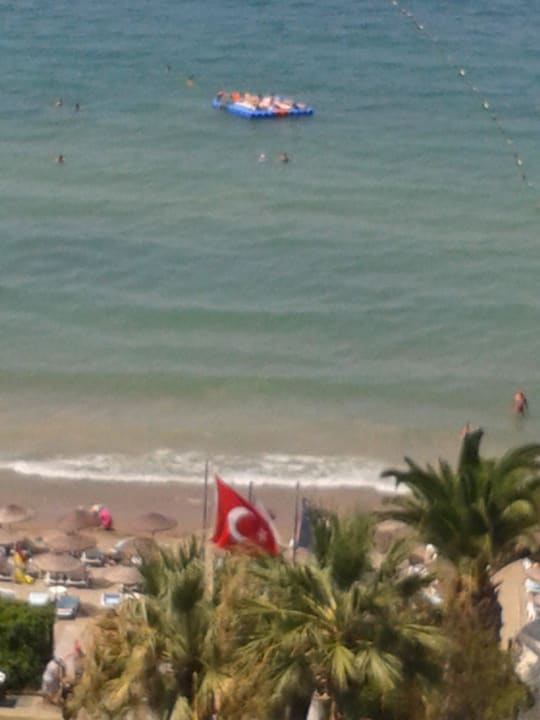 Strand von oben Hotel Ephesia