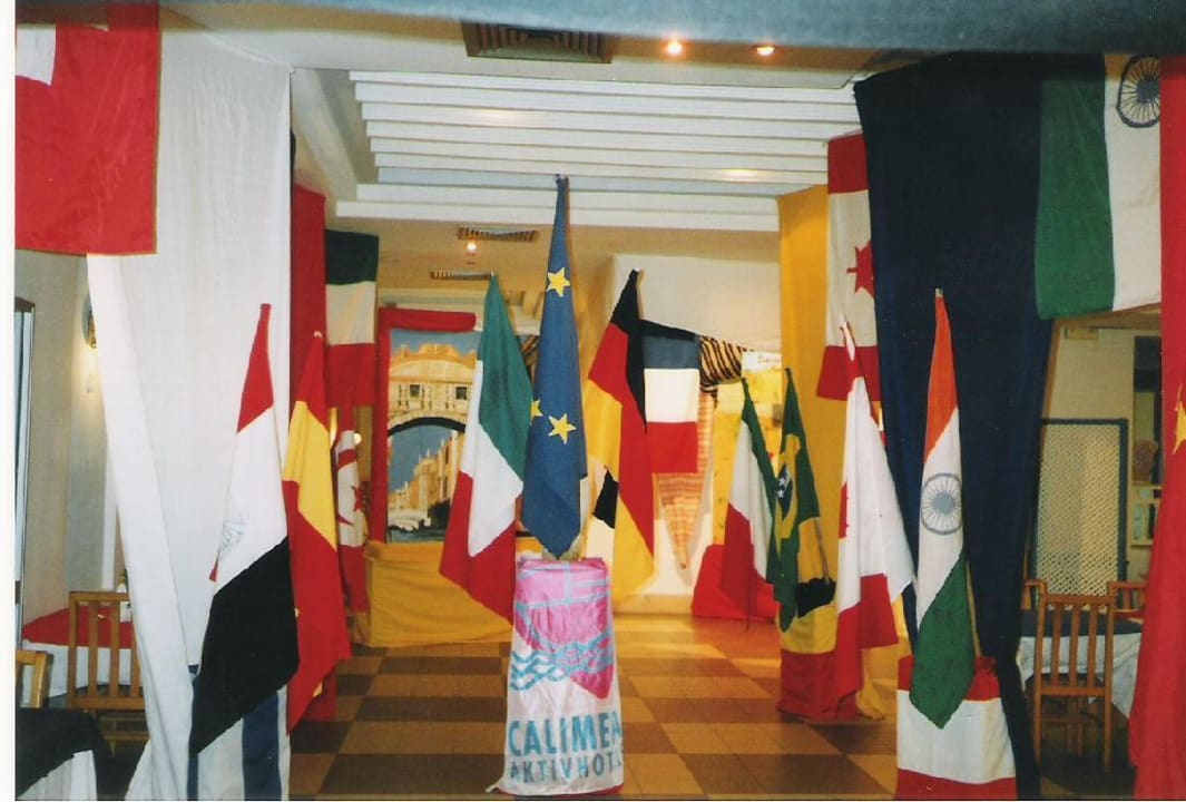 Dekoration am Gala-Abend Calimera Yati Beach