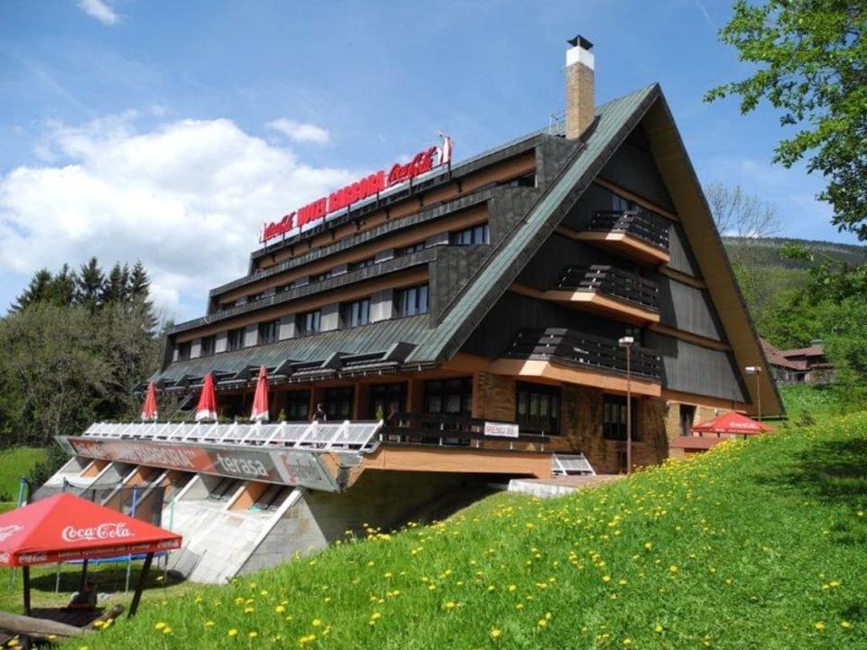 Hotel im Sommer Hotel Barbora