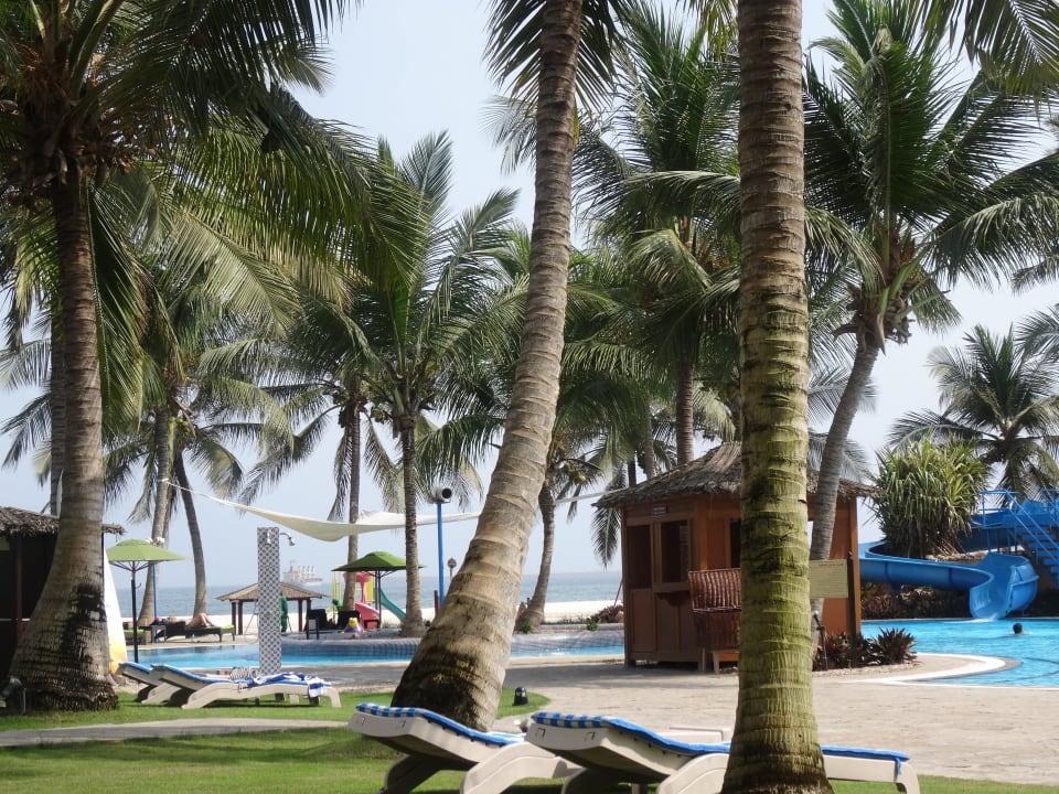 Vom Hotelzimmer aus gesehen Hilton Salalah  Resort
