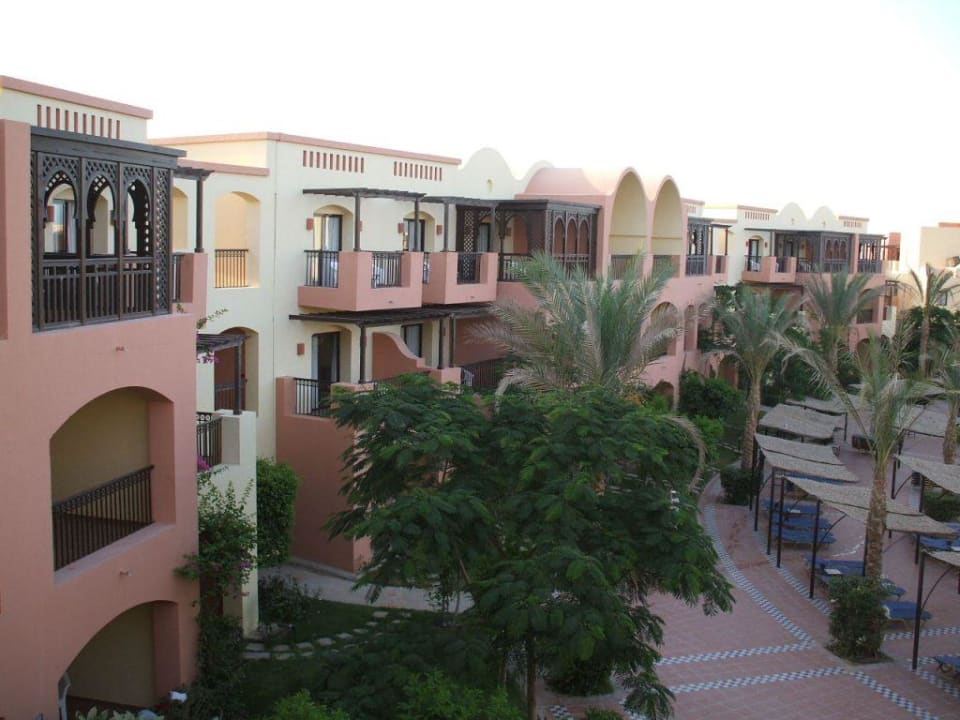 Blick von Balkon Jaz Makadi Saraya Resort