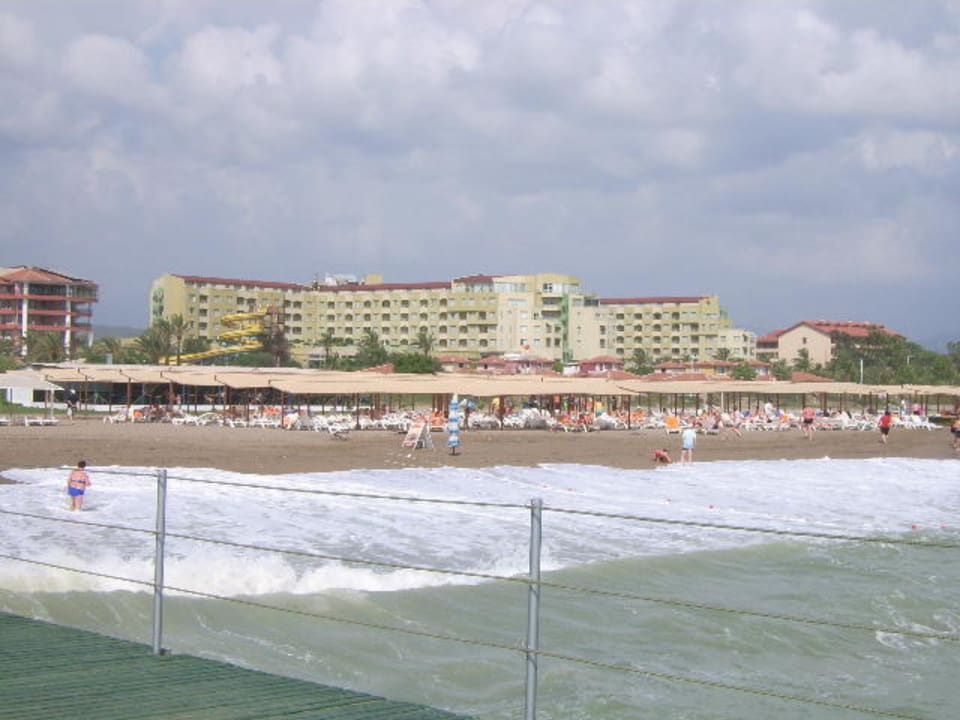 Blick v. Meer zum Hotel Selectum Family Resort Side