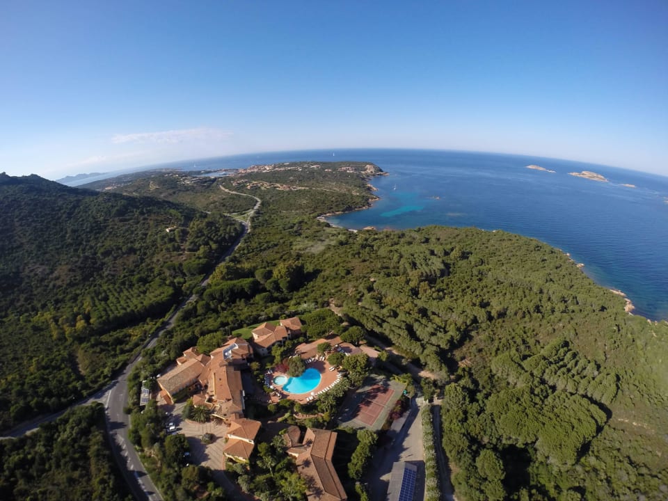 Aereal view  Hotel Le Ginestre