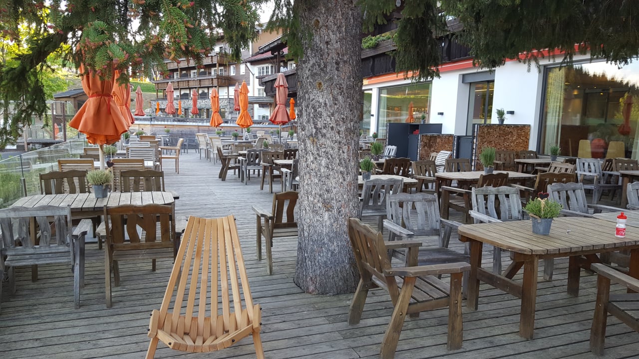 Terrasse Familotel Allgäuer Berghof