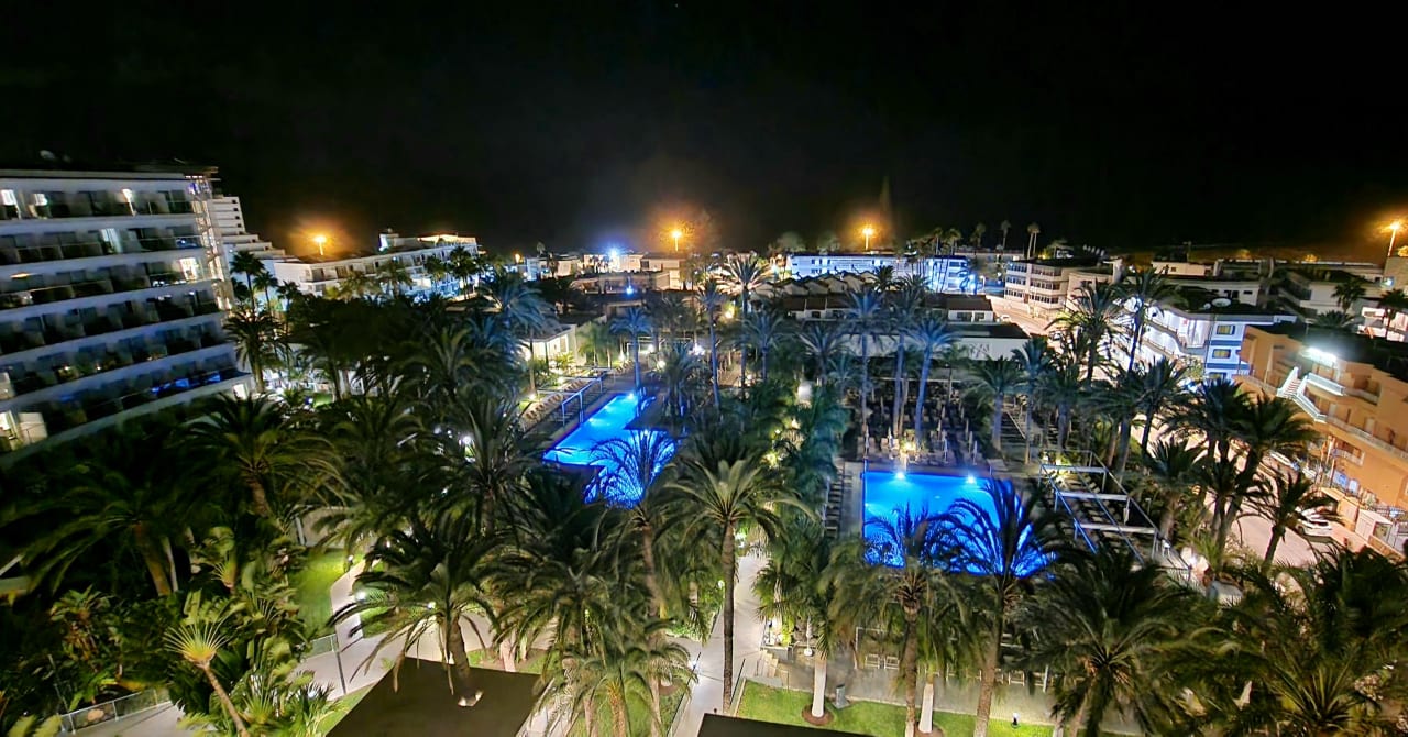 Ausblick Hotel Riu Palace Palmeras