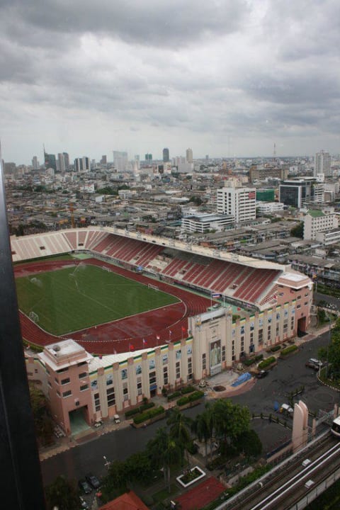 Ausblick aus unserem Zimmer Siam@Siam Design Hotel Bangkok