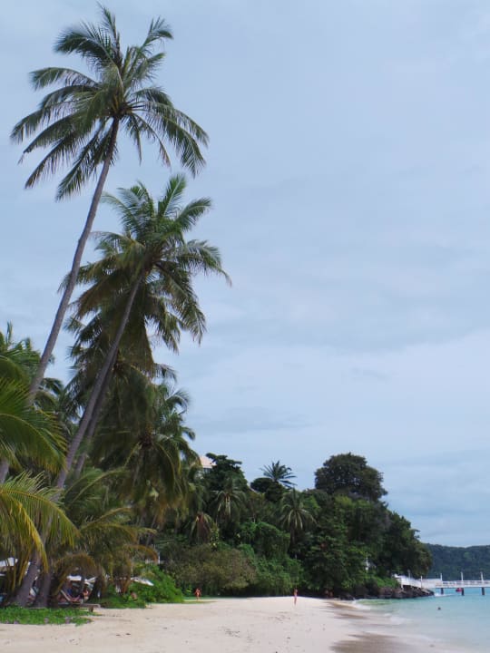 Traumhafter kleiner Strand am Hotel Cape Panwa Hotel