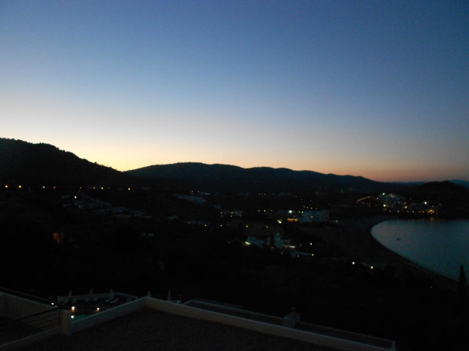 Abendstimmung in der Vlicha Bucht  Lindos Mare, Seaside Hotel